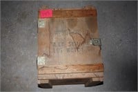 MILITARY FUSE SHIPPING CRATE - 19" x 14' x 13"