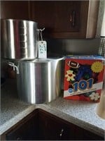 Kitchen Pots and cookie cutters