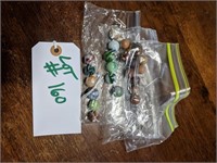 3 bags of vintage marbles
