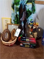 Poker set, Scarecrow, Candle Holders, Wall items