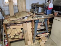 M & W Radial Arm Saw & Contents