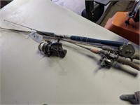 3 fishing rods