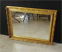 Large Gold Gilded Mirror