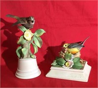 Two Boehm Porcelain Bird Figurine