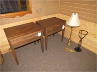 End Tables and Buffet Lamp