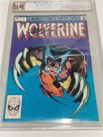 Wolverine #2 (limited series) PGX Signed 9.0