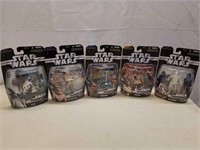 5 NOC Star Wars Saga Collection Action Figures