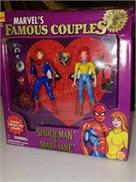 NIB Toybiz Marvel Spider-man & Mary Jane Couple
