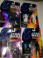 4 NOC Star Wars POTF & SOTE Action Figures