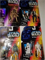 4 NOC POTF & SOTE Star Wars Action Figures