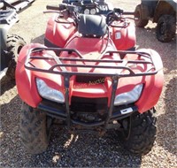 2010 Honda 420 Rancher 4-Wheeler, Red, NOT Running