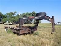 1998 20’ Top Hat All Metal Tandem Axle Trailer