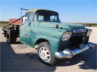 1958 GMC 1-Ton Truck Winch Rig,