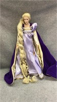 Franklin Heirloom Porcelain Doll Rapunzel