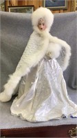 Franklin Heirloom Porcelain Doll The Snow Queen