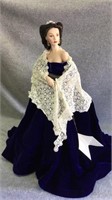 Franklin Heirloom Porcelain Doll Scarlett O'Hara