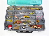 Plano Guide Series tackle box with contents:
