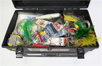 Phantom Pro tackle box with contents: plugs,