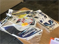 Lot of Motorcycle Stickers