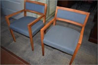 HON CHERRY FRAME UPHOLSTERED GUEST CHAIRS - CHOICE