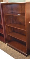 KIMBALL 54" TRADITIONAL BOOKCASE - NEAR NEW CONDIT