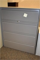 HAWORTH 4 DRAWER - LEGAL OR LETTER SIZE LATERAL FI