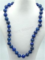 Sterling Silver, Lapis Lazuli Necklace