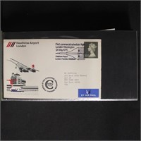 Worldwide Stamps 60+ Covers Concorde Flight Events
