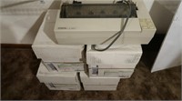 Epson Printer w/4 Boxes of Paper