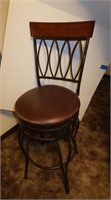 Padded Bar Stool-Approx. 3'H