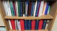Contents of 2 Shelves-Books including Physician