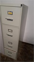 4 Drawer File Cabinet w/Contents