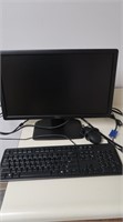 20" Dell Computer Monitor, Keyboard & Mouse