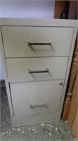 3 Drawer File Cabinet-15W x 18D x 29"H