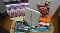Tray of Doctors Tools & Medical Displays