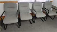 4 Padded Office Chair