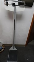Detecto Commercial Platform Scale w/Height Measure
