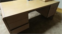 6 Drawer Office Desk-30"W x 59 1/2"L x 29"H