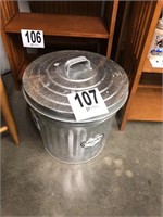 Small Trash Can with by Behrens Metalware 16”