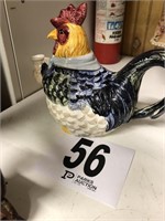 Ceramic Rooster Tea Pot