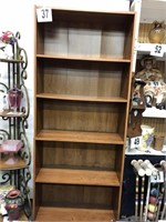 Book Case with (5) Shelves 72”T x 12”D x 30”W