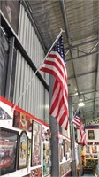 2 x American Flags