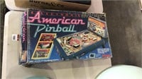 American Pinball Game in Box