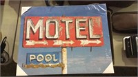 Motel Print 500mm x 400mm