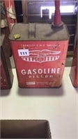 Gasoline 2 Gallon Tin
