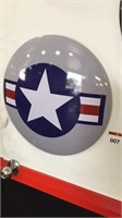 American Tin Button 400mm