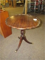 Brandt Brass Claw Foot End Table