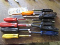 Lot 13 Snap-On Hex Drivers Hand Tools