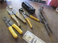 Lot 5 Specialty Crimpers & Hand Tools
