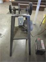 5" Metal Grinding Wheel Setup on Base